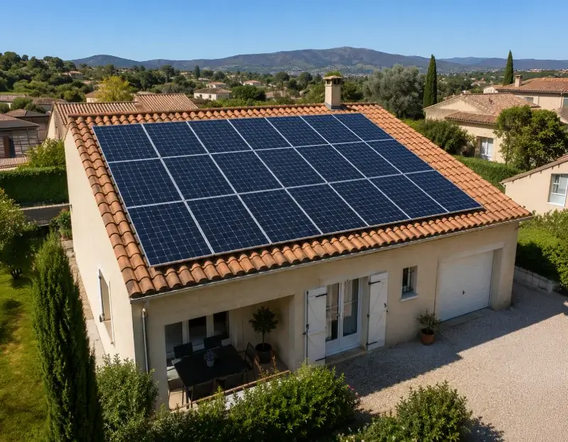 Prime à l'autoconsommation panneaux solaires Larnage — aide financière de l'État